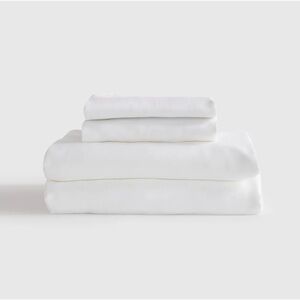QUINCE Bamboo Sheet Set Queen White 6484